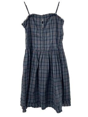 Maeve Plaid Corset Dress